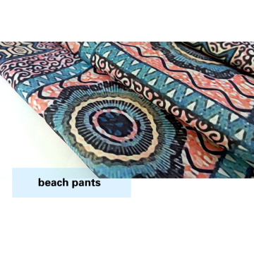 Polyester New Design Printed Fabric for Beach Shorts/ Casual Wear